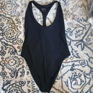 Aerie black swim suit XL Racerback
